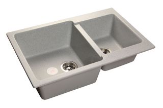 Мойка кухонная GranFest Серая Practic P-780 K сер